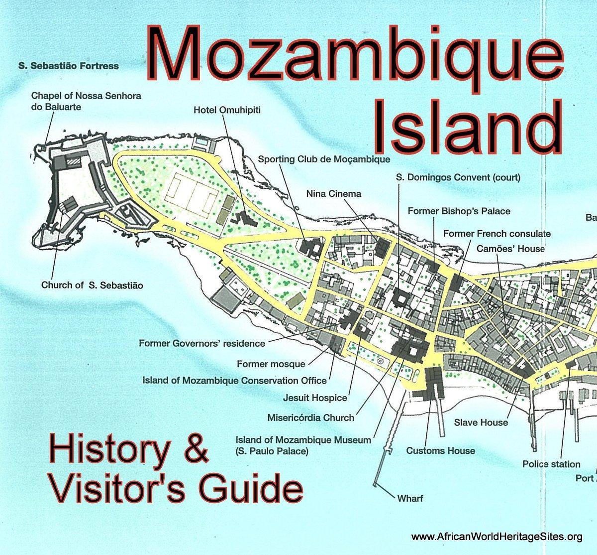 karta Mozambiku